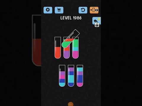 Video guide by beauty of life: Color Sort! Level 1986 #colorsort