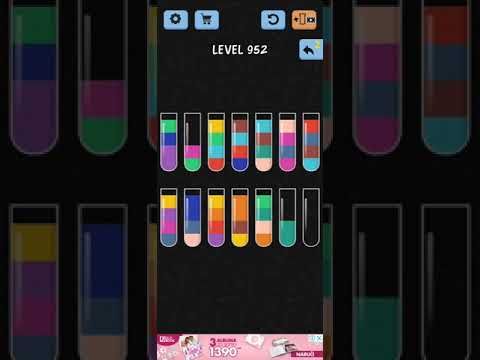 Video guide by ITA Gaming: Color Sort! Level 952 #colorsort