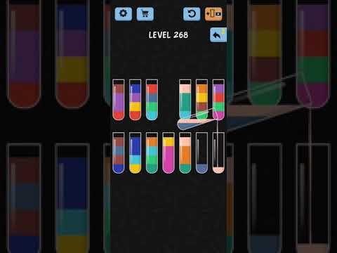 Video guide by HelpingHand: Color Sort! Level 268 #colorsort
