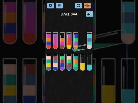 Video guide by HelpingHand: Color Sort! Level 344 #colorsort