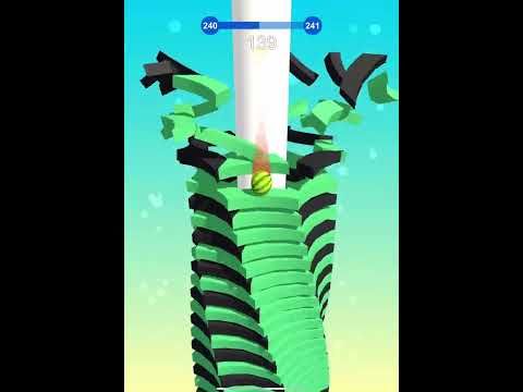 Video guide by Pressplay-MG: Stack Ball 3D Level 240 #stackball3d