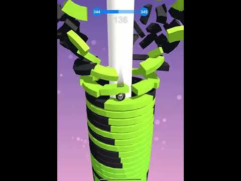 Video guide by Pressplay-MG: Stack Ball 3D Level 344 #stackball3d