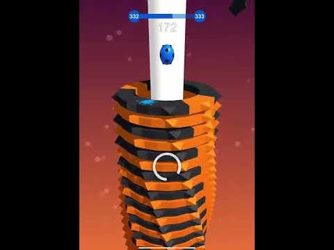 Video guide by Pressplay-MG: Stack Ball 3D Level 332 #stackball3d