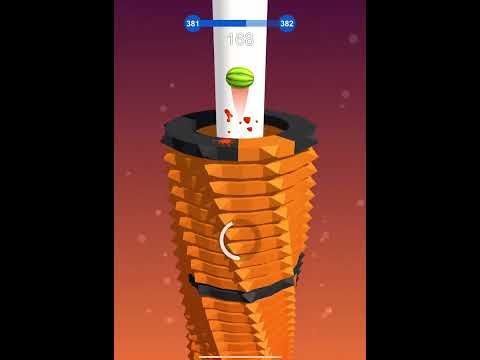 Video guide by Pressplay-MG: Stack Ball 3D Level 381 #stackball3d