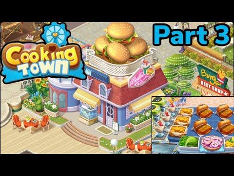 Video guide by Xtina Land: Cooking Town Level 30-55 #cookingtown