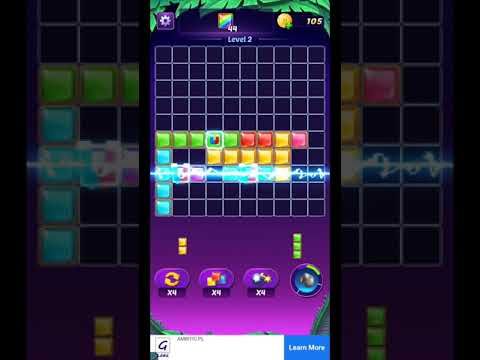 Video guide by Big Bros Gaming: Block Puzzle Level 1-8 #blockpuzzle