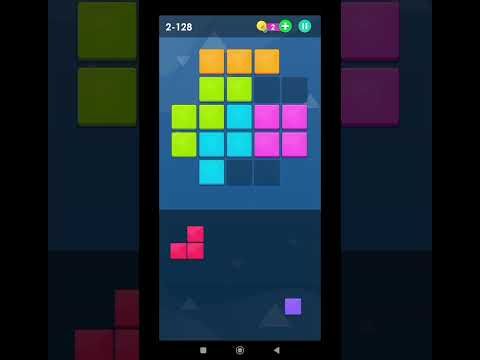 Video guide by The Maaz Malik: Block Puzzle Level 2-128 #blockpuzzle