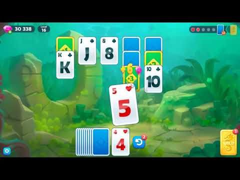 Video guide by skillgaming: Fishdom Solitaire Level 16 #fishdomsolitaire