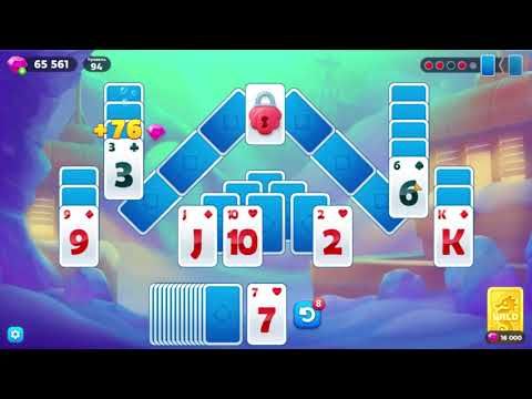 Video guide by Match-3 Life: Fishdom Solitaire Level 90-99 #fishdomsolitaire
