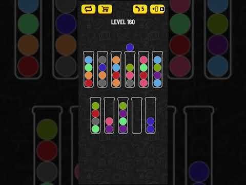 Video guide by Mobile games: Ball Sort Puzzle Level 160 #ballsortpuzzle