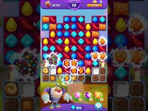 Video guide by JustPlaying: Candy Crush Friends Saga Level 1411 #candycrushfriends