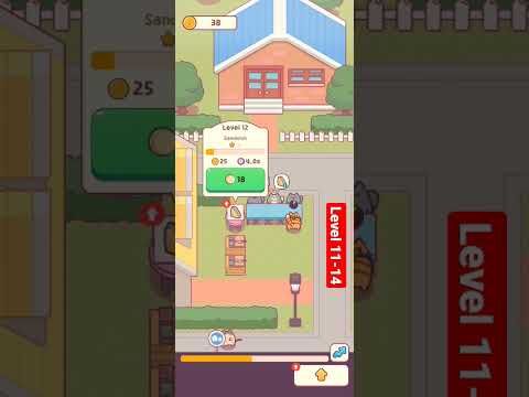 Video guide by Androic Gamer: Cat Snack Bar Level 11-14 #catsnackbar