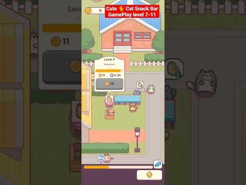 Video guide by Androic Gamer: Cat Snack Bar Level 7-11 #catsnackbar