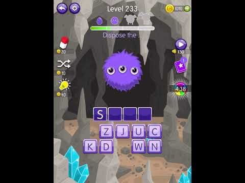 Video guide by Scary Talking Head: Word Monsters Level 233 #wordmonsters