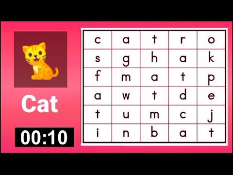 Video guide by Rezwana's Academy : ''Word Search'' Part 1 #wordsearch