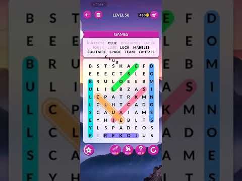 Video guide by YT Shorts: Wordscapes Search Level 58 #wordscapessearch