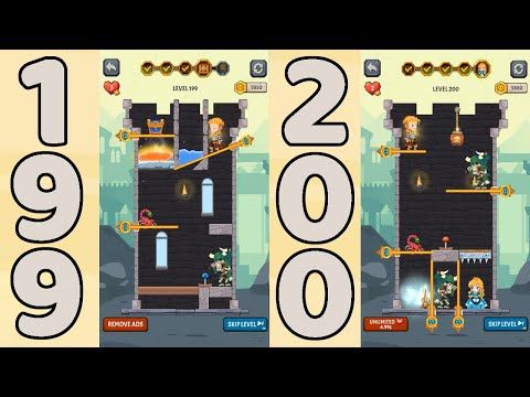 Video guide by Hawk Games: Pin Pull Level 199 #pinpull