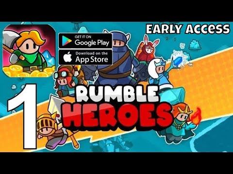 Video guide by Zrueger Gameplay: Rumble Heroes™ Part 1 #rumbleheroes