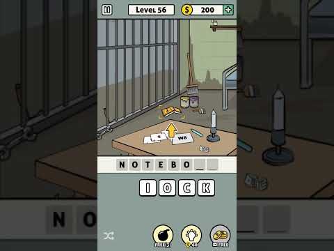 Video guide by RebelYelliex: Words Story: Escape Alcatraz Level 56 #wordsstoryescape