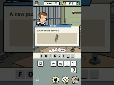 Video guide by RebelYelliex: Words Story: Escape Alcatraz Level 102 #wordsstoryescape