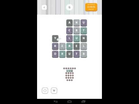 Video guide by iplaygames: WordWhizzle Level 588 #wordwhizzle