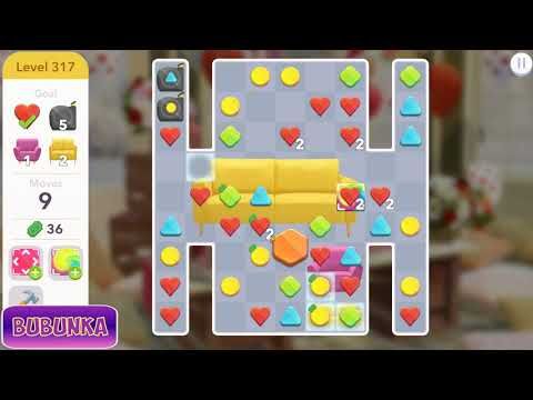 Video guide by Bubunka Match 3 Gameplay: Home Design Level 317 #homedesign