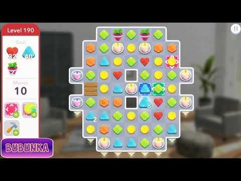 Video guide by Bubunka Match 3 Gameplay: Home Design Level 190 #homedesign