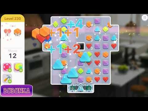 Video guide by Bubunka Match 3 Gameplay: Home Design Level 230 #homedesign