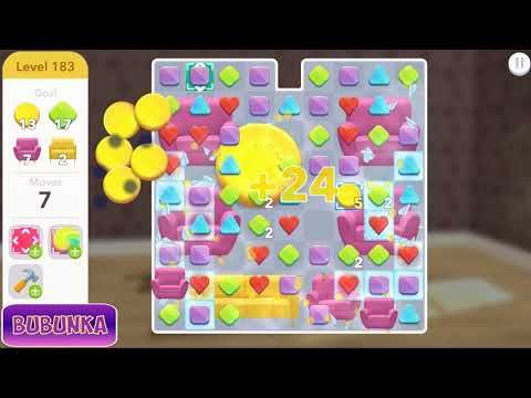 Video guide by Bubunka Match 3 Gameplay: Home Design Level 183 #homedesign