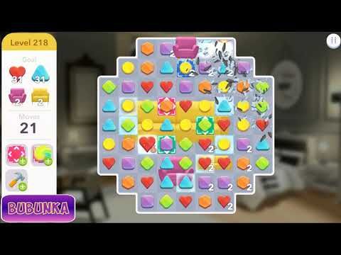 Video guide by Bubunka Match 3 Gameplay: Home Design Level 218 #homedesign