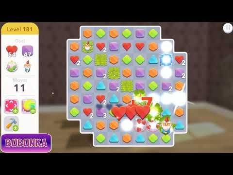Video guide by Bubunka Match 3 Gameplay: Home Design Level 181 #homedesign