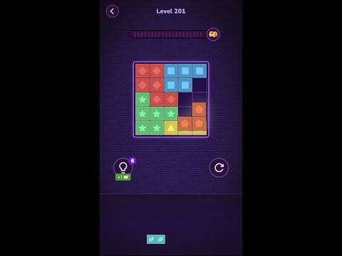 Video guide by Block Puzzle: Block Puzzle Level 201 #blockpuzzle