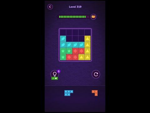 Video guide by Block Puzzle: Block Puzzle Level 319 #blockpuzzle