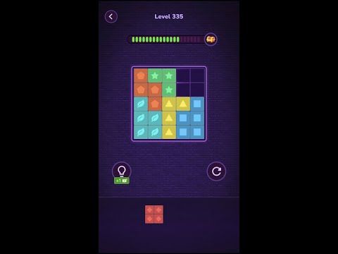 Video guide by Block Puzzle: Block Puzzle Level 335 #blockpuzzle