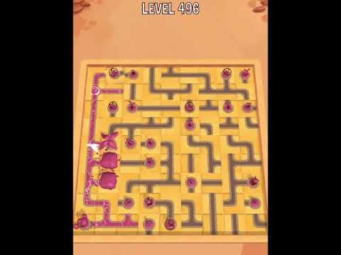 Video guide by D Lady Gamer: Water Connect Puzzle Level 496 #waterconnectpuzzle