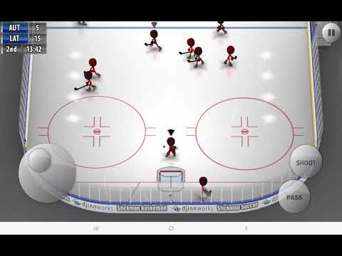 Video guide by Kaspars Bariss Games And Retro Games: Stickman Ice Hockey Part 1 #stickmanicehockey
