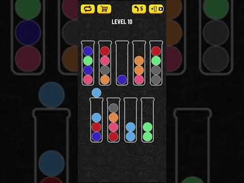 Video guide by Mobile games: Ball Sort Puzzle Level 10 #ballsortpuzzle
