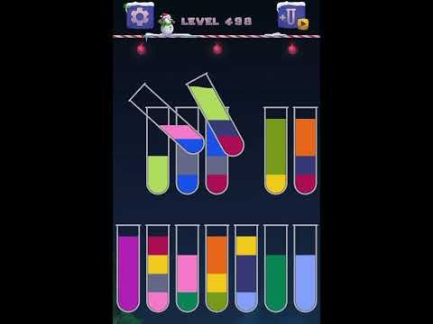Video guide by D Lady Gamer: Color Puzzle Level 498 #colorpuzzle
