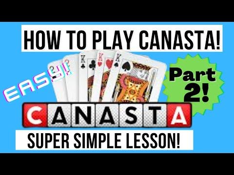 Video guide by Puzzling Games: Canasta Part 2 #canasta