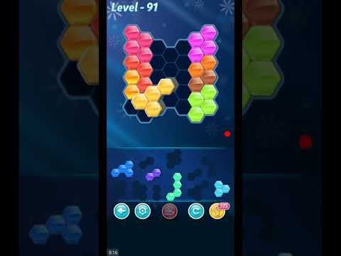 Video guide by ETPC EPIC TIME PASS CHANNEL: Block! Hexa Puzzle  - Level 91 #blockhexapuzzle