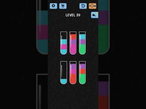 Video guide by Gaming ZAR Channel: Color Sort! Level 39 #colorsort