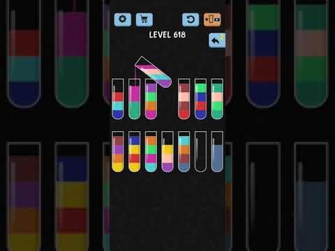 Video guide by HelpingHand: Color Sort! Level 618 #colorsort