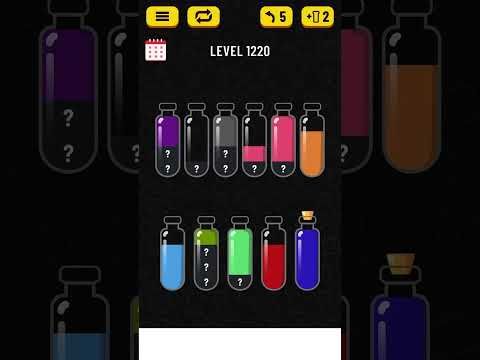 Video guide by Stardust: Soda Sort Puzzle Level 1220 #sodasortpuzzle