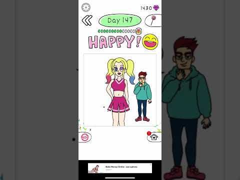Video guide by KewlBerries: Draw Happy Queen Level 147 #drawhappyqueen
