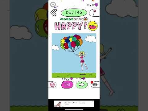 Video guide by KewlBerries: Draw Happy Queen Level 146 #drawhappyqueen