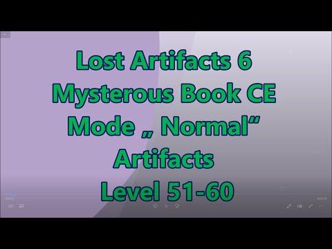 Video guide by Gamewitch Wertvoll: Lost Artifacts Level 51-60 #lostartifacts