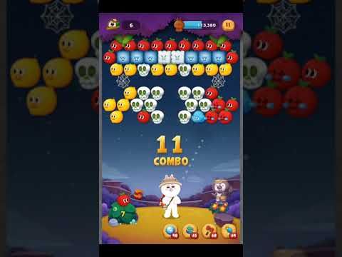 Video guide by 陳聖麟: LINE Bubble 2 Level 1505 #linebubble2