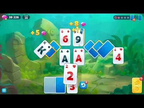 Video guide by skillgaming: Fishdom Solitaire Level 29 #fishdomsolitaire