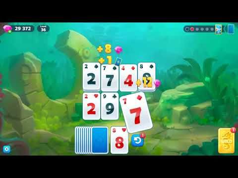 Video guide by skillgaming: Fishdom Solitaire Level 36 #fishdomsolitaire
