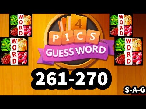 Video guide by Super Andro Gaming: Guess Word Puzzle Level 261 #guesswordpuzzle